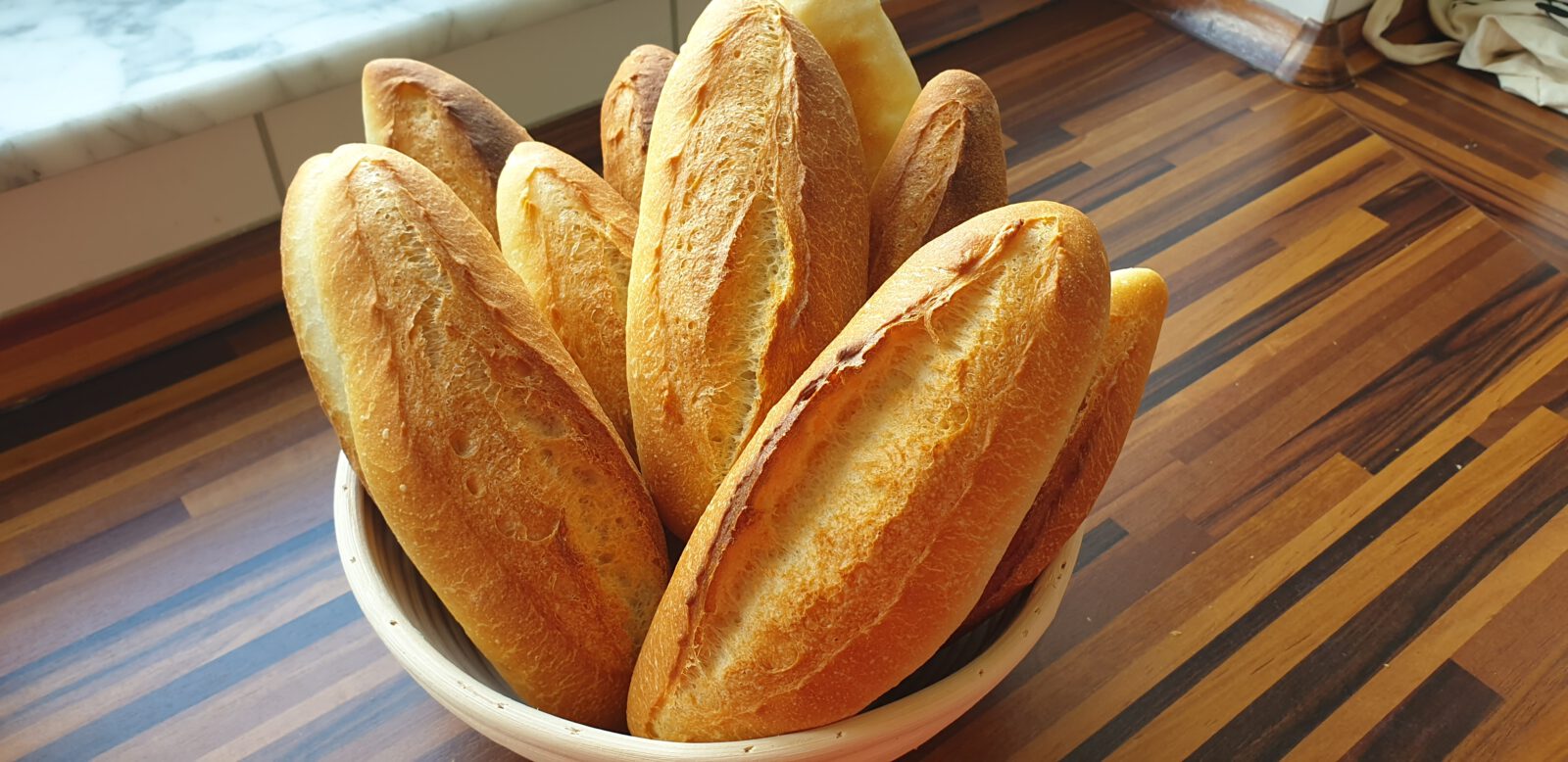 Receta de pan francés casero – fácil y paso a paso – Por amor al horno